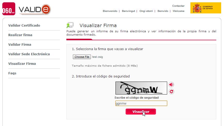 Imagen Visualizar firma pulsar visualizar
